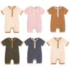 Kids Tales Baby Summer Short-Sleeved Romper for Newborns