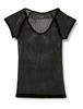 [Millet] Underwear [Women's] Drynamic Mesh Short Sleeve MIV01708 Black-Noir M