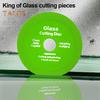 Glass Cutting Disc for Angle Grinder 1mm Chip-Free Blade Fast Precise Cuts Less Noise Flat Grinding Disc for Glass Jade Rock Plate Ceramics Sanding