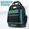 Multi-Pocket Woodworking Bag Waterproof Electrician Toolbag Electrician Backpack  Woodworking
