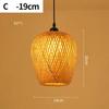 New Bamboo Lamp Shade - Natural Hand-Woven Rattan Chandelier Bamboo  Lighting Fixtures Hanging Light