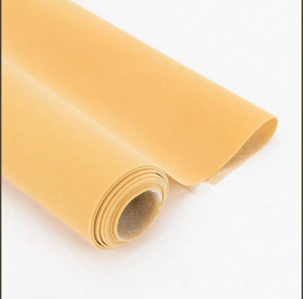 5PCS/PACK Sticky Back Self Adhesive Sheet Felt Velvet Velour Fabric Craft Sticker 14x20cm