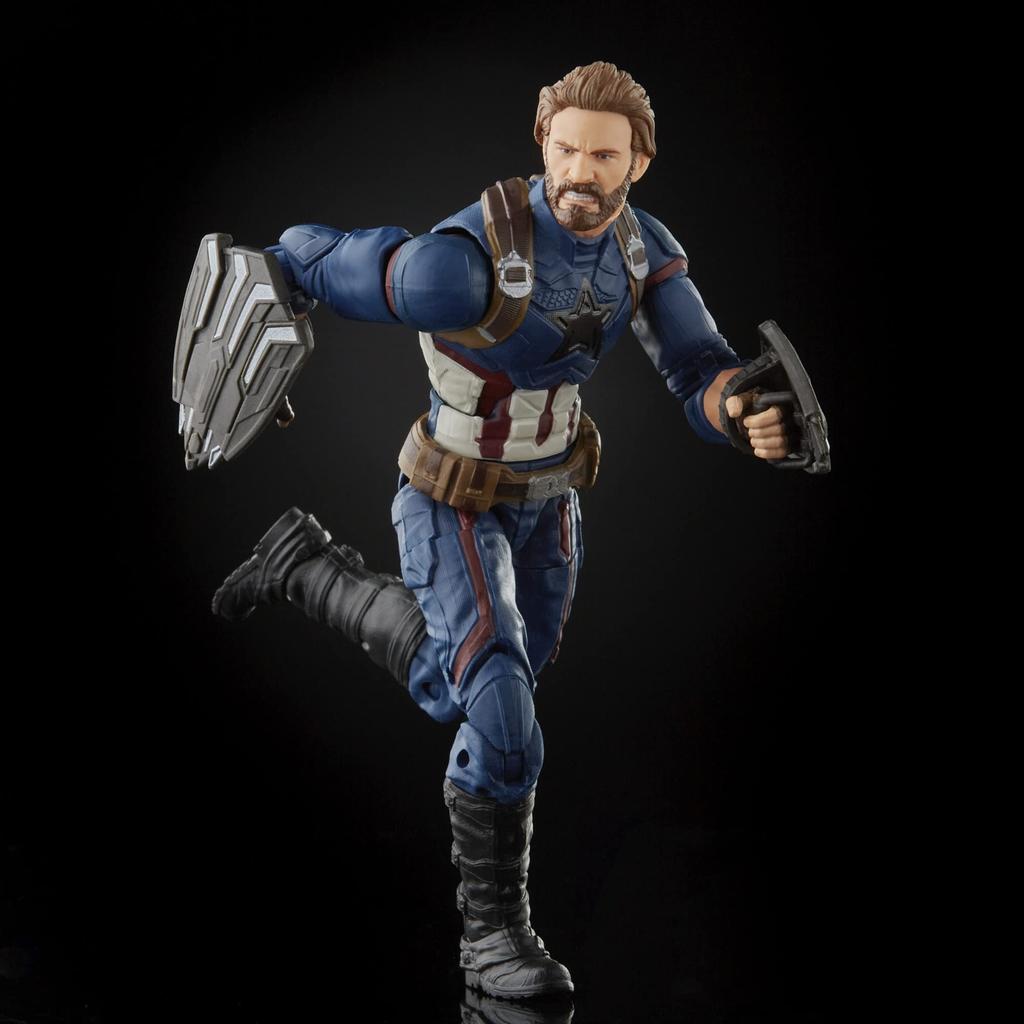 Marvel Hasbro Avengers Infinity Hasbro Legends Series 15cm Captain America Action Figure Premium Design with 5 Accessories Multicolor F01855L0