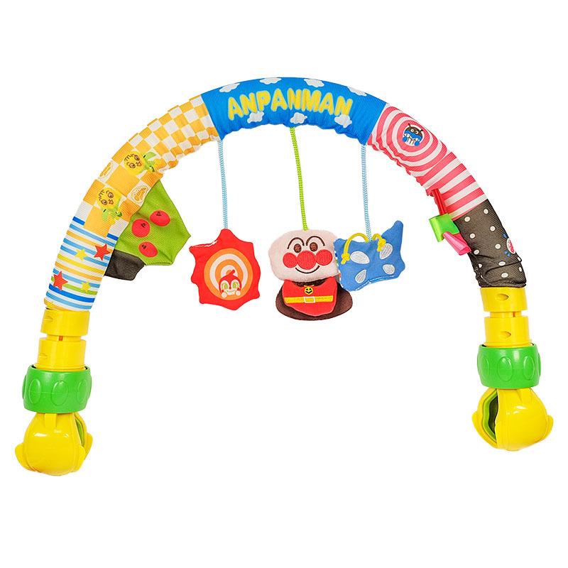 Musical Crib Mobile Toy with Clip & Rattle for Baby Stroller or Bed, 0-1 Year