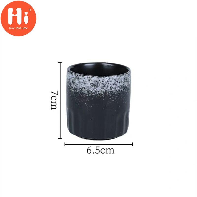 Hi Under Glazed Ceramic Coffee Cup Porcelain Tea Cup Sake Cup Drinking Utensils Office Drinkware 100ML