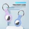 Tracker Silicone Protective Cover Shockproof Waterproof Perfect Fit Easy Installation Anti-lost Keychain Holder Protective Cover for AirTag