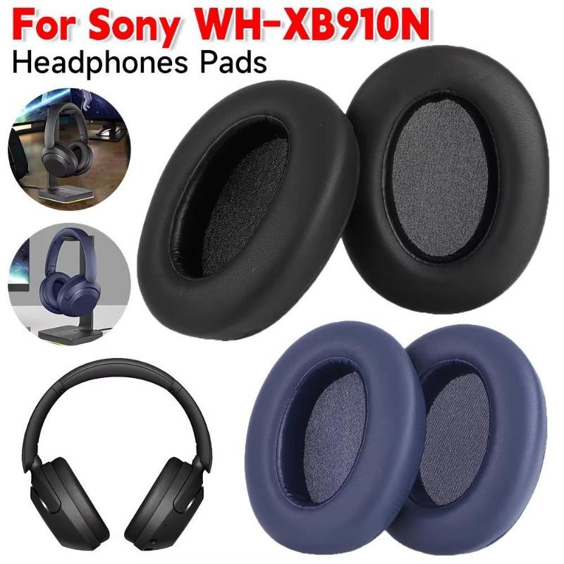 Replacement Leather Earpads Cover For Sony WH-XB910N WH XB910N XB910 Headphone Sleeves Ear Cushions Earmuffs High Quality