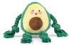 Plush Avocado with a Squeaker for Dogs
