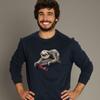 Men's Sweatshirt - SKATEBOARD SLOTH
