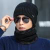 Women's Winter Wool Hat with Knitted Velvet and Korean Style Cycling Earmuffs