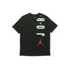 Air Logo Print Sports Crew-Neck Short Sleeve T-Shirt Men Tops Black CZ8403-010