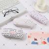 1PC PU Portable for Eyeglasses Smooth Spectacle Cases Fashion Rectangle Sunglasses Box Eyewear Protector