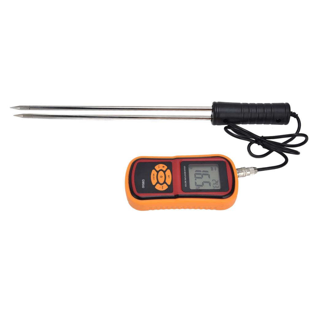 Digital Moisture Detector Portable Grain Moisture Meter LCD Hygrometer Humidity Tester for Wheat