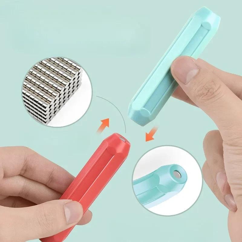 Assembled Magnetic Building Blocks Cube Set Early Education Toys Brain Development Puzzle For Baby  Creative Magnetic Rod Toy