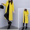 Women Coat Winter  Woollen Blends Coats  Autumn Winter Long Sleeve Casual Outwear Jackets Coat