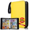 Card 9 Holds 900 50 Sheets In a Waterproof and Card Binder with PVC Portable Trading Card Perfect for Storing Various Game Cards File, Pockets,