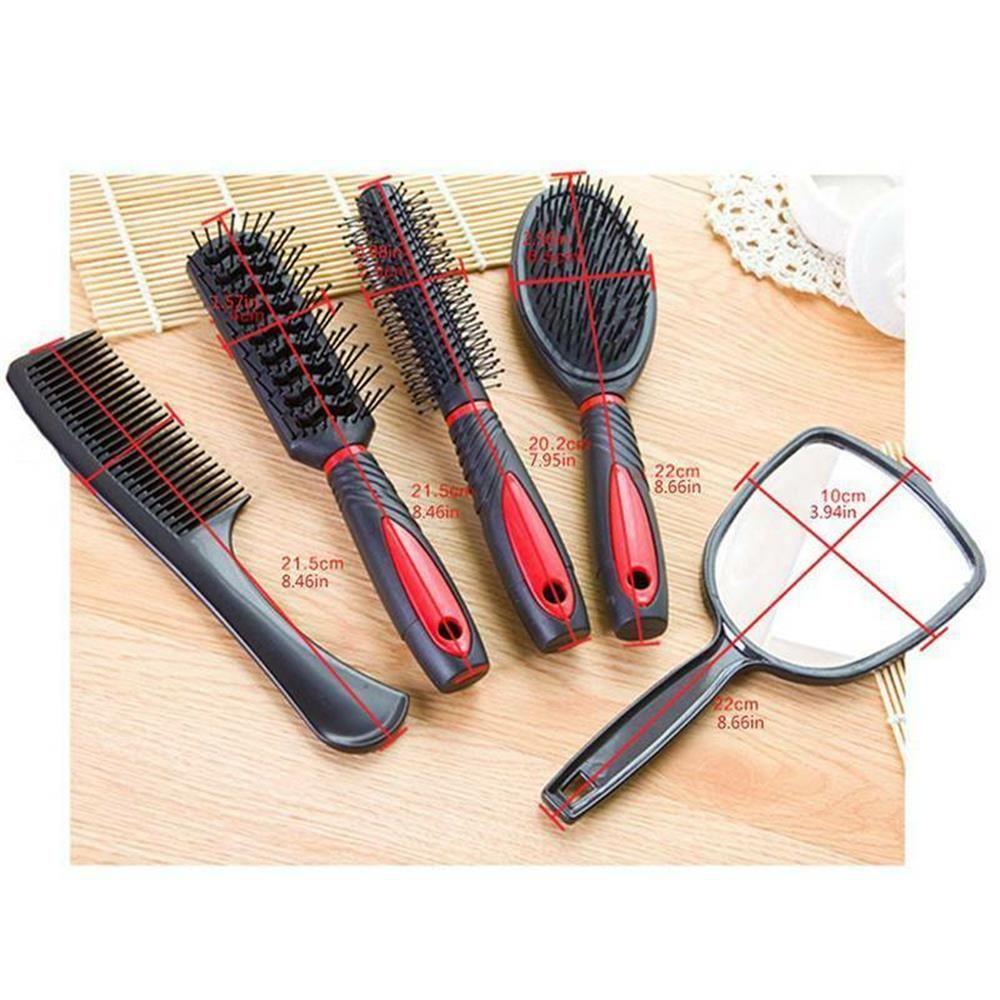 Tools Grooming Styling ABS Scalp Massager Hair Comb Brush Hair Comb Set Hair Washing Cleaning
