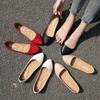 New Flat Heel Pointed Flat Shoes Korean Style Fashion Light Mouth Large Size Casual Shoes Supply