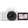 Sony Power Zoom Lens Kit SELP16502 Interchangeable Lens Mirrorless E10K White ZV-E10 (Includes Lens) White, ZV-E10K WQ, APS-C Camera,
