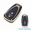 Car Key Case Cover For Chevrolet Chevy Cruze Traverse Spark Equinox Sonic Volt Bolt Malibu Camaro 2/3/4/5 Buttons Auto Shell Fob