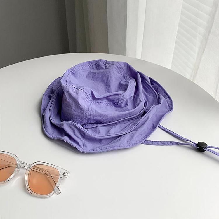 Summer Wide Brim Sun Hat Woman Daily Casual Bucket Hat Ladies Spring Travel Fisherman Cap Girl UV Protection Visor Hats