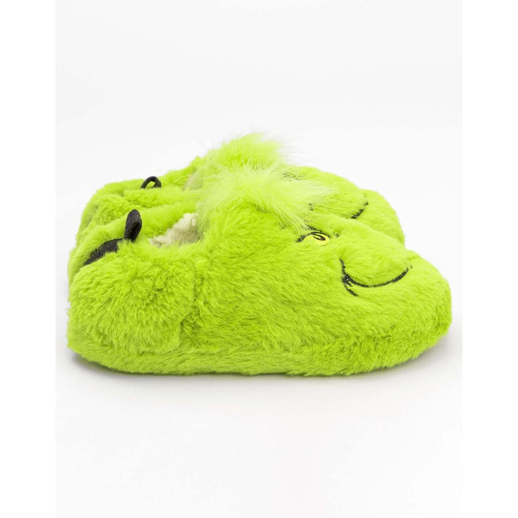 THE GRINCH Childrens/Kids Soft Slippers