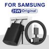25W Super Fast Charger Power Adapter For Samsung Galaxy S22 S21 S20 FE USB Type C Cable Note 20 A52 A71 Quick Charging