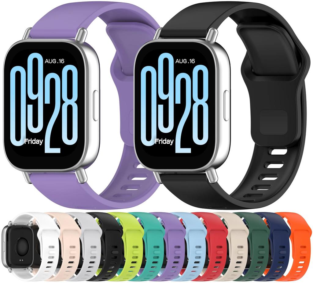 WatchBand Strap For Redmi Watch 5 Active SmartWristbands Fashion Silicone Bracelet For Redmi Watch5 Active WristBand Strap&case