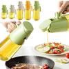 Oil Dispenser Glass Oil Sprayer For Cooking 2 In 1 Dispenser Bottle 300/500ml Anti-drip Nozzle Kitchen Tool For Oil Vinegar M7E8