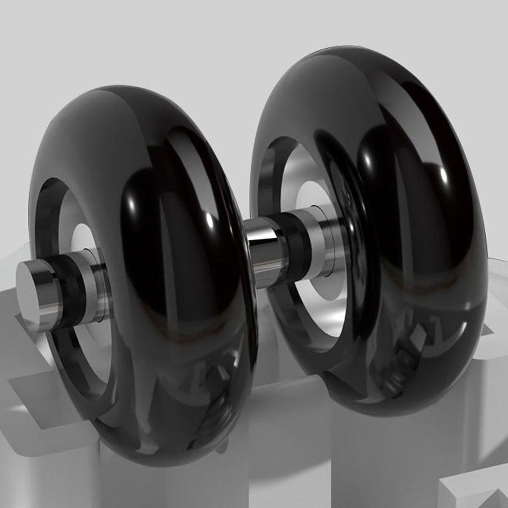 4Pcs Soft Rubber Swivel Caster Roller Furniture Caster Universal Universal  Wheel  Baby Crib