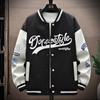 Stylish Baseball Uniform Jacket Hip Hop Vintage Men's Embroidered Loose Casual Jacket