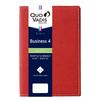 Quo Vadis Business 4/Club Diary (Starting April 2025) (Weekly Vertical, A6 Variant Size, 10x15cm), Red, QUOVADIS Qv66302rd