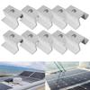 Solar Middle Clamp 10Pcs 3mm Thick Connecting Solar Panel