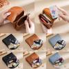 Single/Double Layer Coin Purses Genuine Leather Card Bag Fashion Coin Pouch