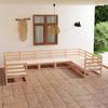 Day and Night - Day and Night Garden Furniture Set 9 Pieces Solid Pine Wood