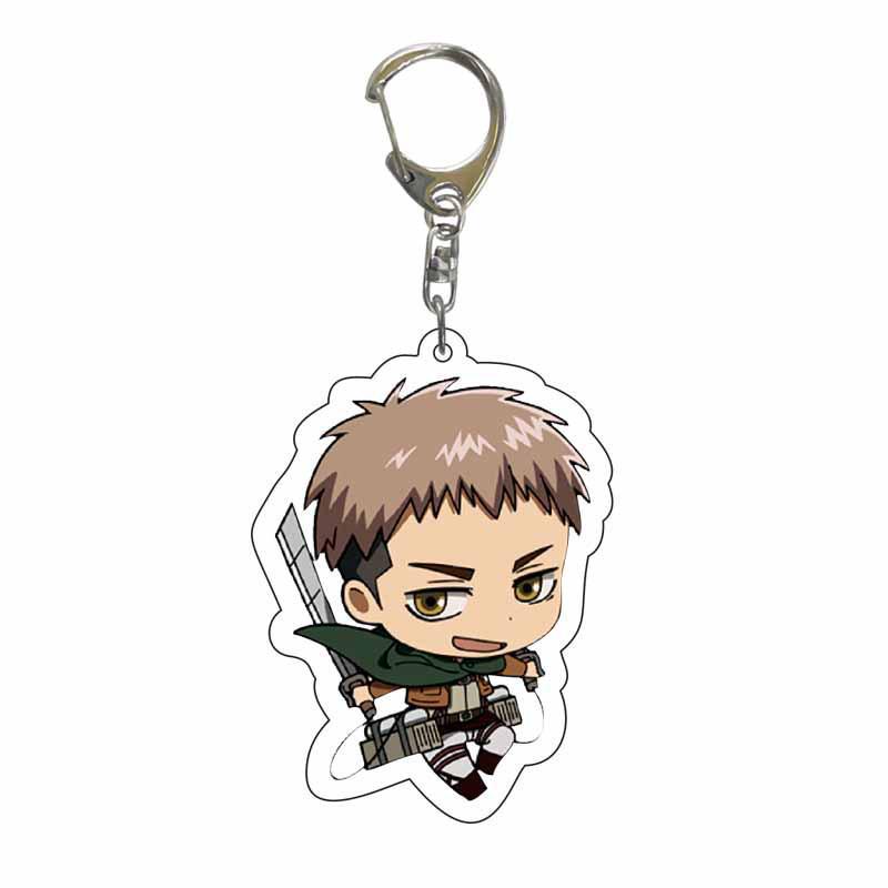Attack On Titan Acrylic Keychain Pendant - Creative Anime Jewelry Gift
