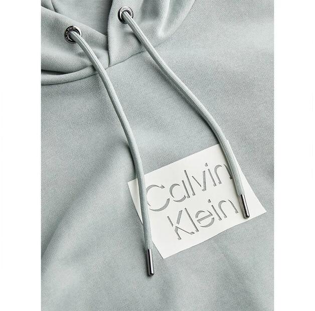 Calvin Klein Cut Out Shadow Logo Hoodie