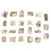 46 Pcs/Box Vintage Botanical Stickers Aesthetic Flowers Hand Account Diy