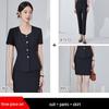 Professional Women's Short Sleeve Suit for Reception & Salon Staff