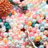 6mm/8mm/10mm DIY For Necklace Bracelet Earrings Colorful Needlework Handmade Crafting Supplies