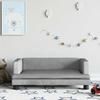 VidaXL Children's Sofa Light Grey 80x45x30 Cm Velvet 3196306