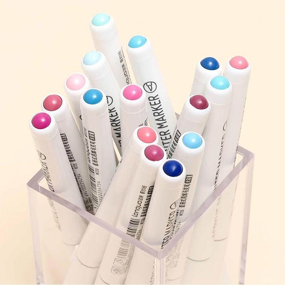 Straight Liquid Acrylic Pen Stackable Color Art Felt Pens High-quality Marker Pen