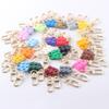 Accessories Separable Building Block Key Buckle Heart Key Ring Key Chain Love Heart Brick Keychain