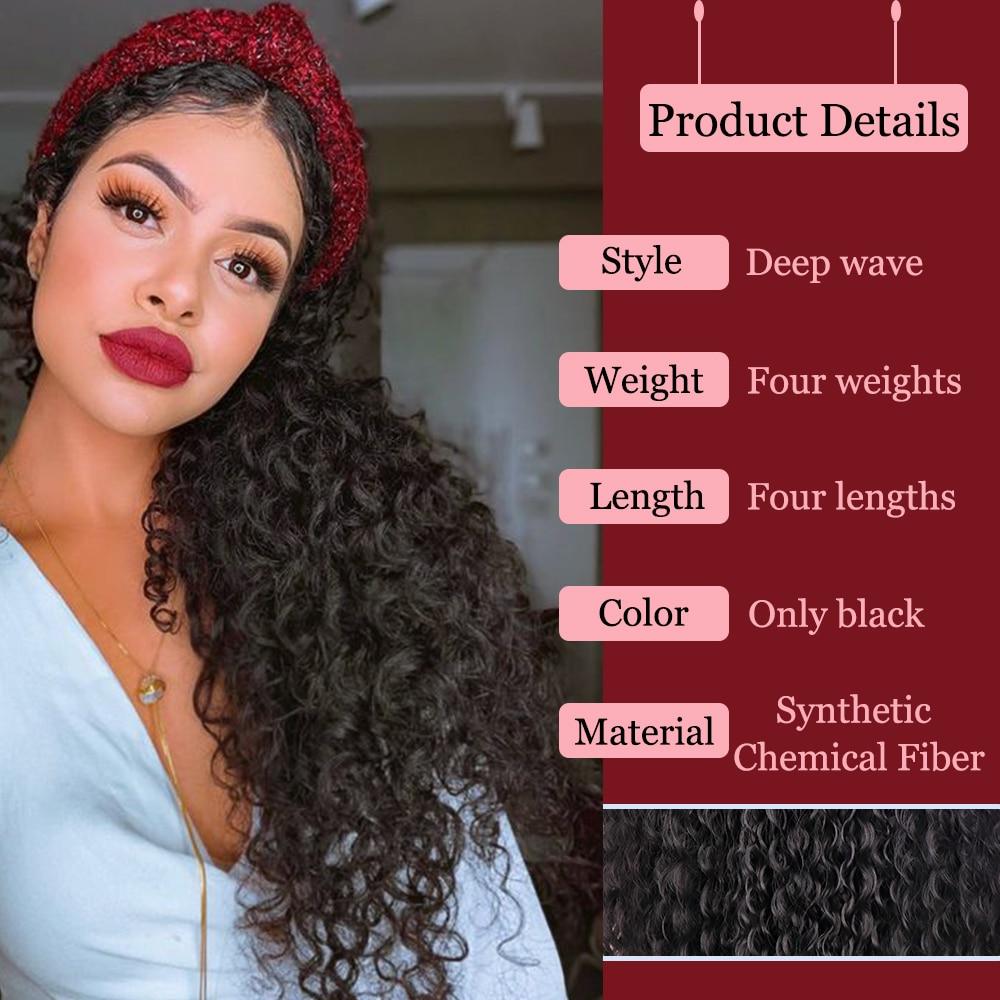 MISSQUEEN 13 15 26 30 Inches Synthetic Long Afro Kinky Curly Wigs for Black Women Hair Deep Wave Wig for Girl Heat Resistant Cosplaly Party Wigs