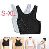 Flat Tank Tops Breast Binder Corset Lesbian Tomboy Vest Breast Trans Lesbian