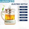 1.8L Large Capital Electric Health Teapot 800W Household Multi-function Kettle Small Portable Thick Glass Kettle Thermos