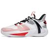 New Swoosh 2.0 Anti Slip Wear Resistant Low Top Performance Basketball Shoes Men's White Red Black 112231606-4
