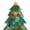 DIY Felt Christmas Tree for Toddlers Wall Hanging Christmas Tree Kit Interactive Kids DIY Crafts for Holiday Party Supplies