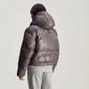 Adidas X Stella McCartney Truenature Padded Warm Loose Short Hooded Puffer Jacket Women Jacket Charcoal-Gray IW9841