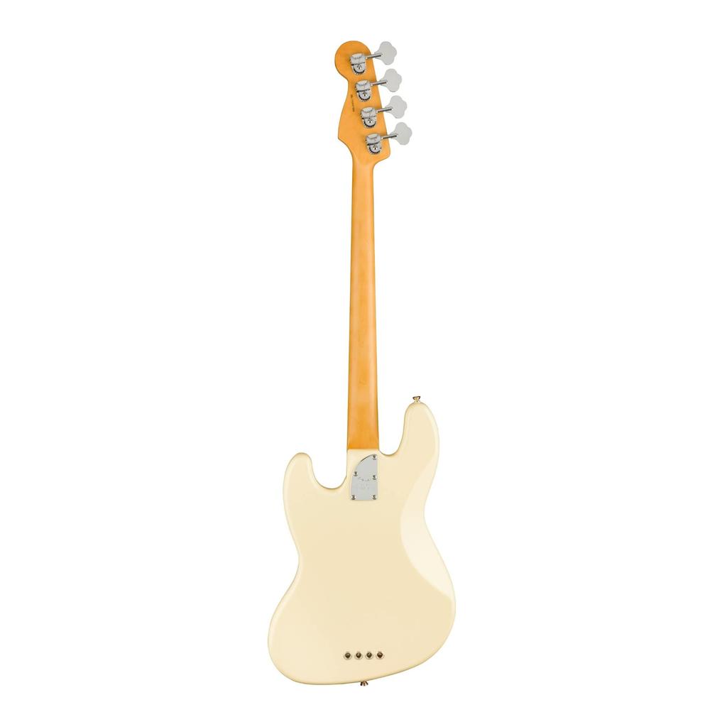 Fender Electric Bass American Professional II Jazz Maple Olympic White Bass®, Fingerboard,